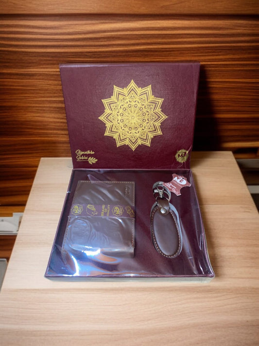 KEYCHAIN WALLET SET