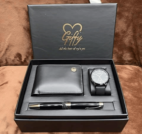 WALLET WATCH PEN GIFT SET